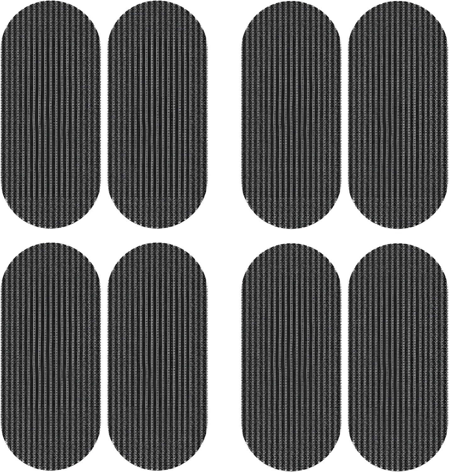 Spendeal 8 Pack Barber Hair Grippers &ndash; Hair Sectioning Clips for Men & Women, Salon Hairs Holders for Haircutting & Styling &ndash; Reusable, Non-Slip Hair Grips for Professional and Home Use (Black, 8 Pack)