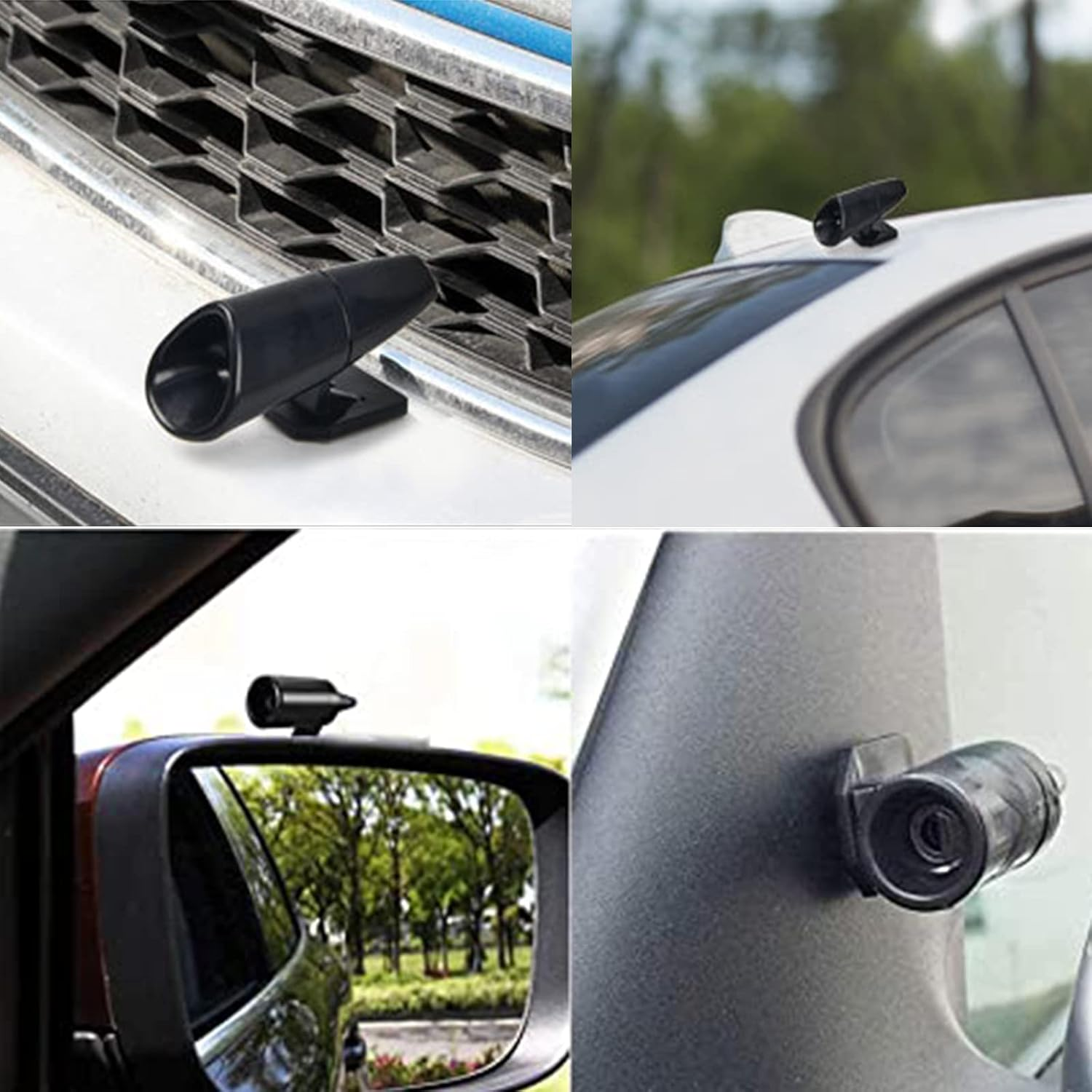 Pack of 6 Car Deer Warning, Ultrasonic Wildlife Warning, Stag Whistle Ultrasonic, Deer Whistle Warning, for Cars, Vehicles, Motorcycles image number 2