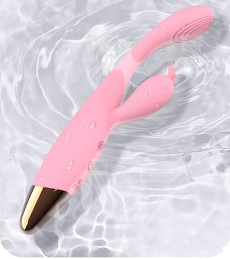 Handheld Pocket Quiet 10 Speeds Personal Bullet Massage Rod Powerful Mini Stick Silicone Massage Ball for Women Pleasure, Electric Strong Shock Bullet Setting for Relax, Portable Type image number 1