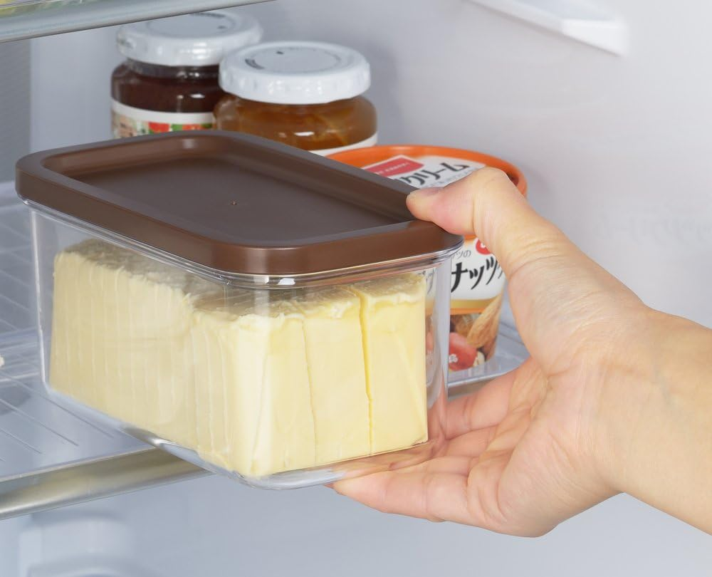 Yoshikawa Butter Case, 7.9 Oz (200/450 G) Butter Cutter, Made in Japan, 7.1 Oz (200 G) Cuts to Approx. 0.2 Oz (5 G), 10 G (450 G), Cut and Store as It Is Home Bakery Club SJ2088 image number 6