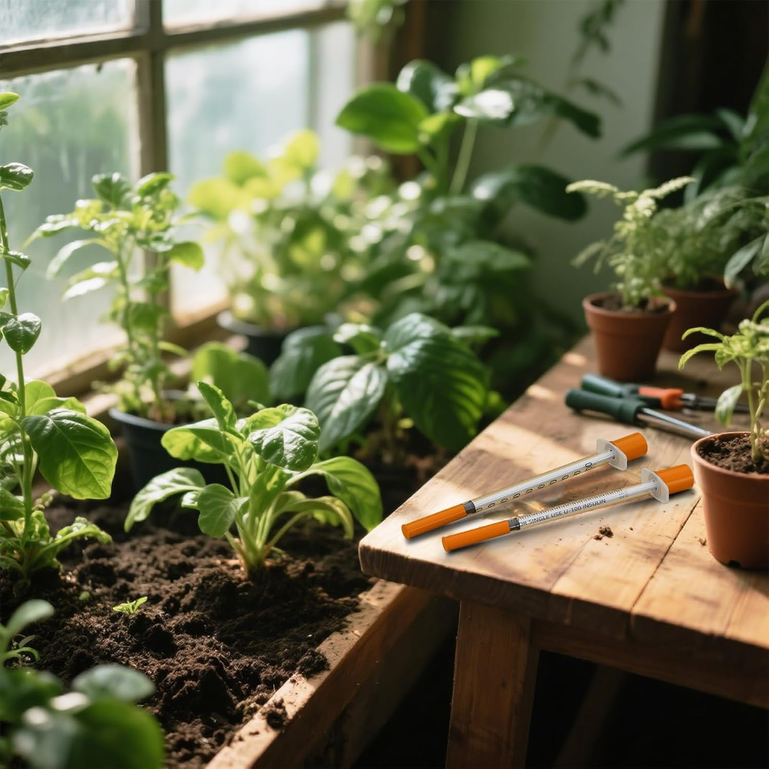 1Ml/Cc Syringes with 31G 5/16 Inch(8Mm) Needles,Lab Measuring Supplies,Disposable Individually Wrapped,Box of 100