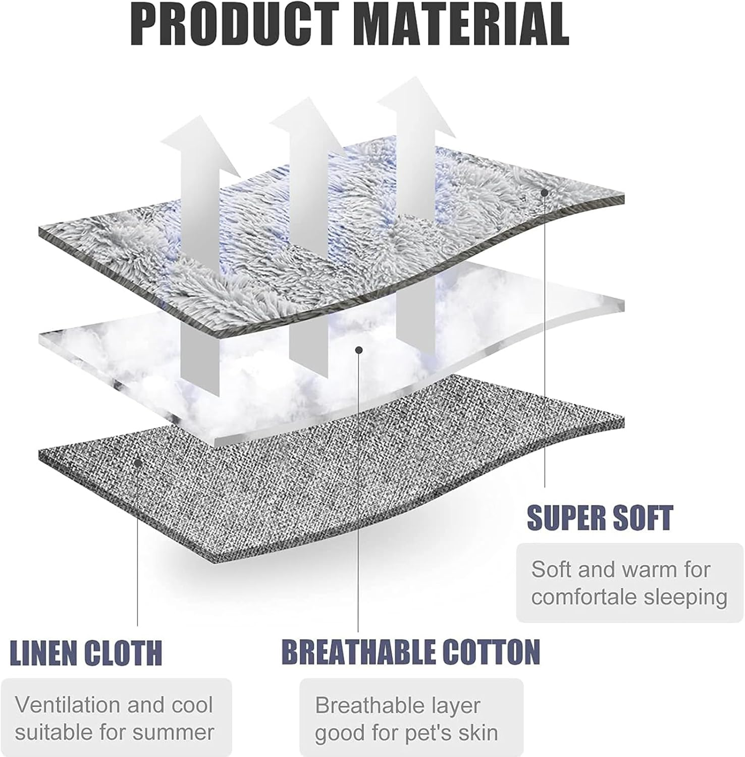 Roolisspa Cat Bed Small Dog Bed Self Warming Heating Cat Dog Mat Thermal Pet Pad for Indoor Outdoor Pets image number 1