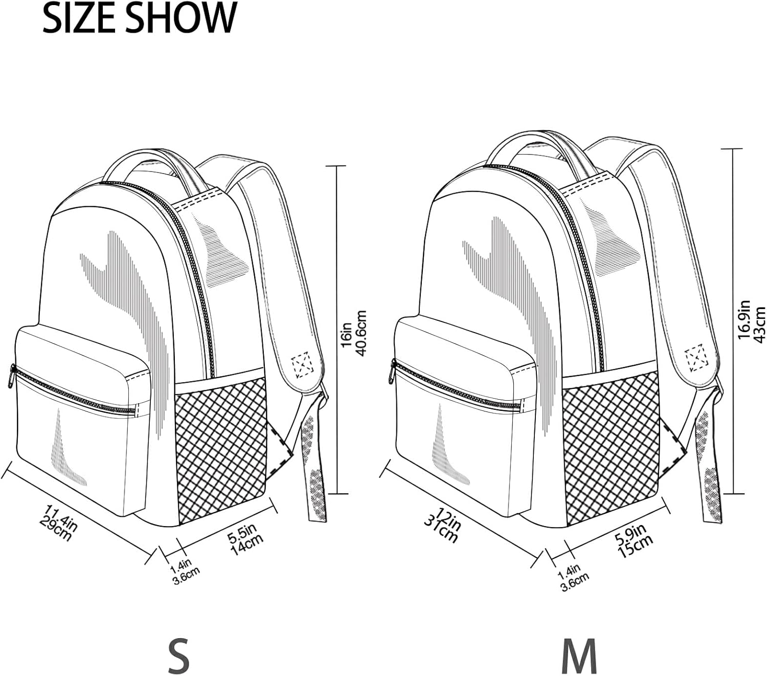 AIXIWAWA Kid Backpacks (Pattern Coral) with Clear Slot, Boys Girls Schoolbags Book Bag Small Size