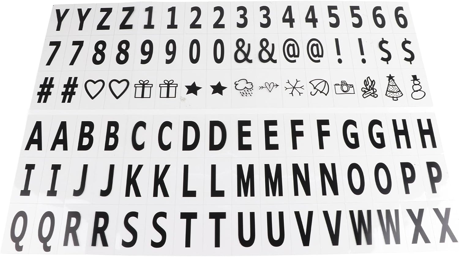 Create Your Own Light up Lettering with Rectangular DIY Acrylic Cinema Theme Luminous Box LED Lighting for Kids Playrooms