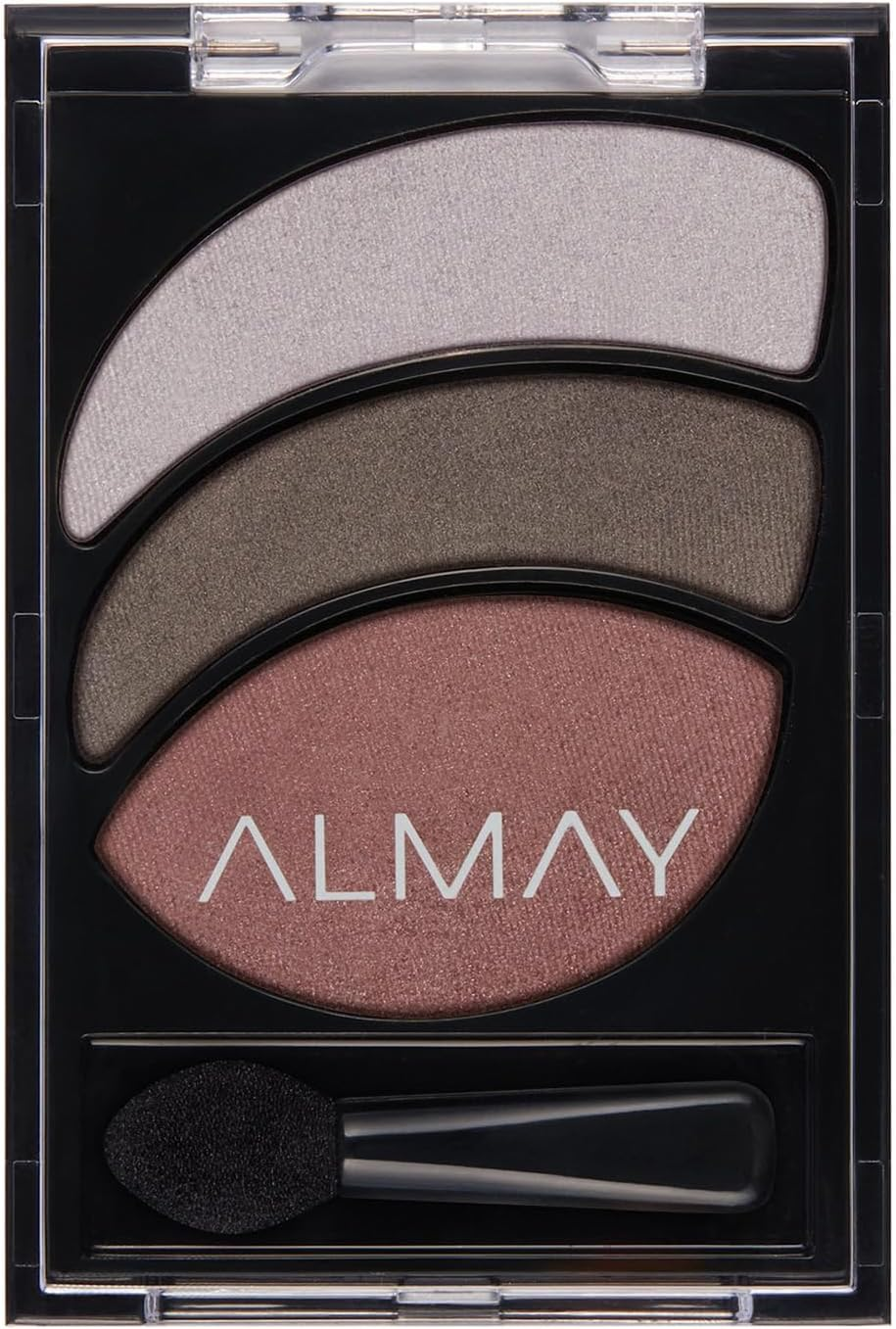 Almay Shadow Trio Palette, Longlasting Smoky Eyeshadow Makeup, Three Shades, Hypoallergenic, 040 Lavender Haze, 0.087 Oz image number 4