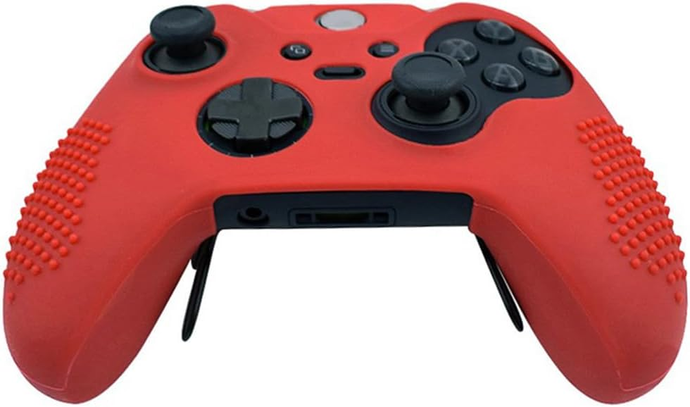 OSTENT Soft Protective Silicone Rubber Skin Case Cover for Xbox One Elite Controller Color White