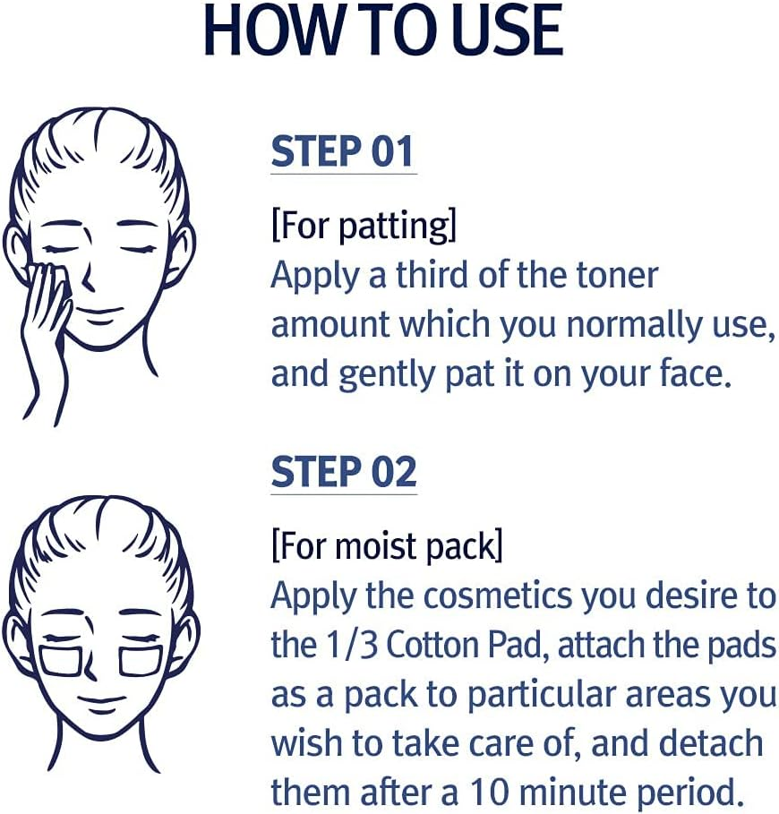 PYUNKANG YUL - 1/3 Cotton Pad (Pulp-Rayon) 160Pcs image number 2