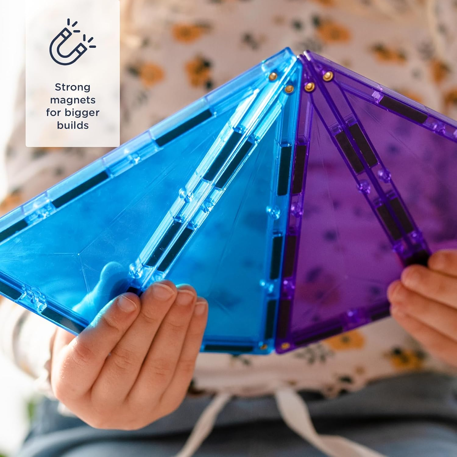 CONNETIX Rainbow Geometry Pack, 30 Pieces image number 3