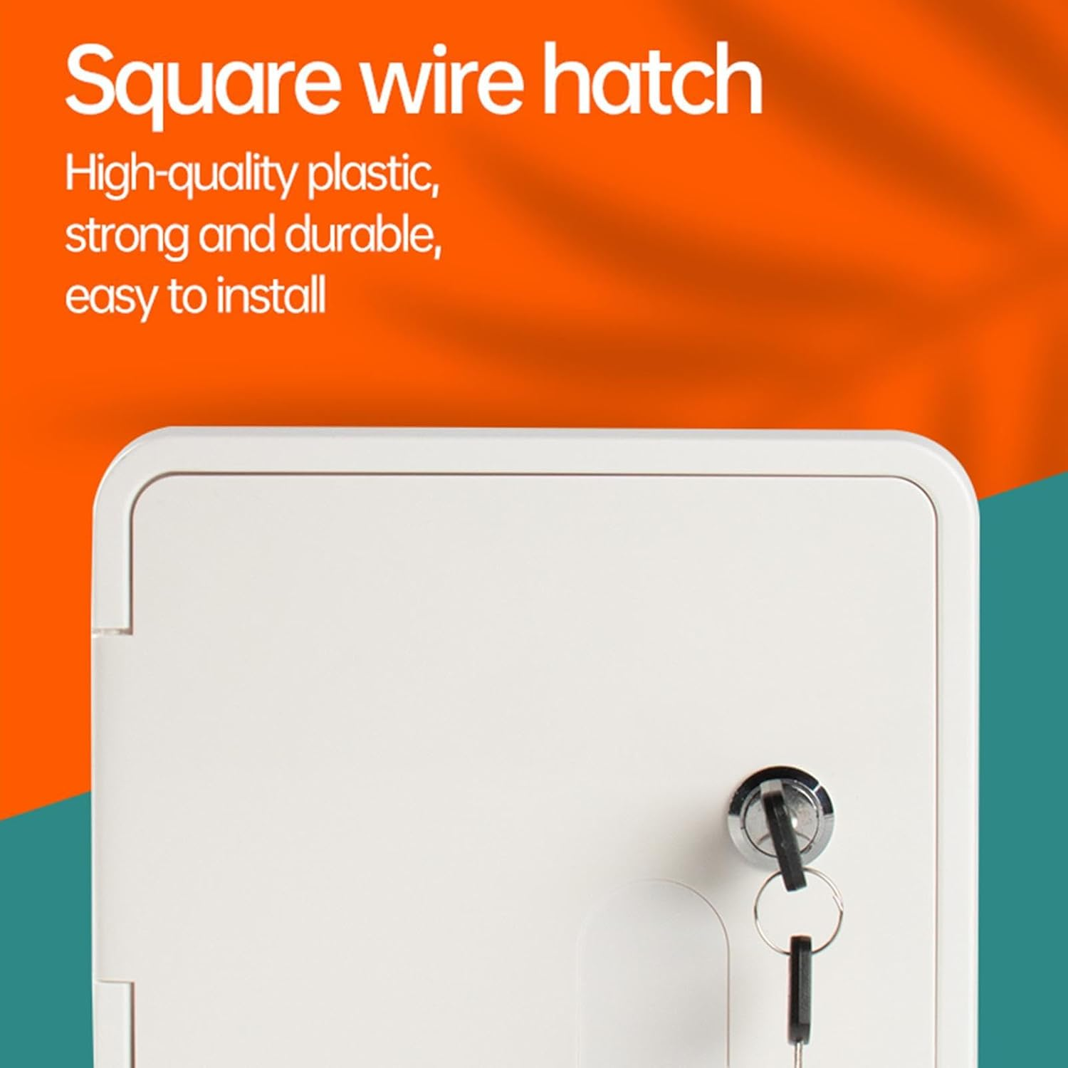 RV Access Door - Multipurpose RV Access Panel, Lockable Waterproof Hatch | ABS Stainless Steel Frame Replacement Accessory for Loading Lle Maintenance Ports image number 3