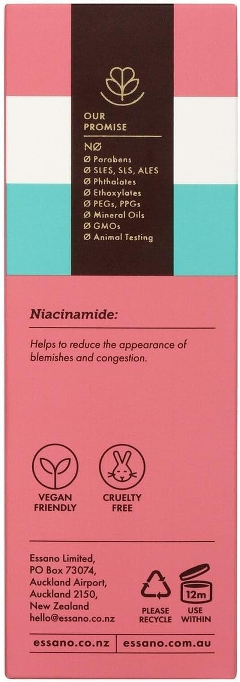 Essano Niacinamide Oil Control Face Moisturiser 75 Ml image number 4