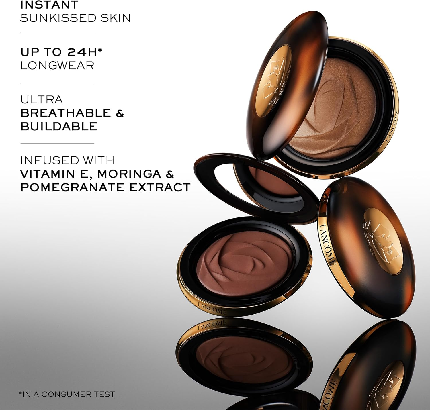 Lanc&ocirc;me Teint Id&ocirc;le Ultra Wear Skin Transforming Bronzer - up to 24H Wear - Blendable & Buildable - Weightless & Natural-Looking Sun-Kissed Effect image number 6