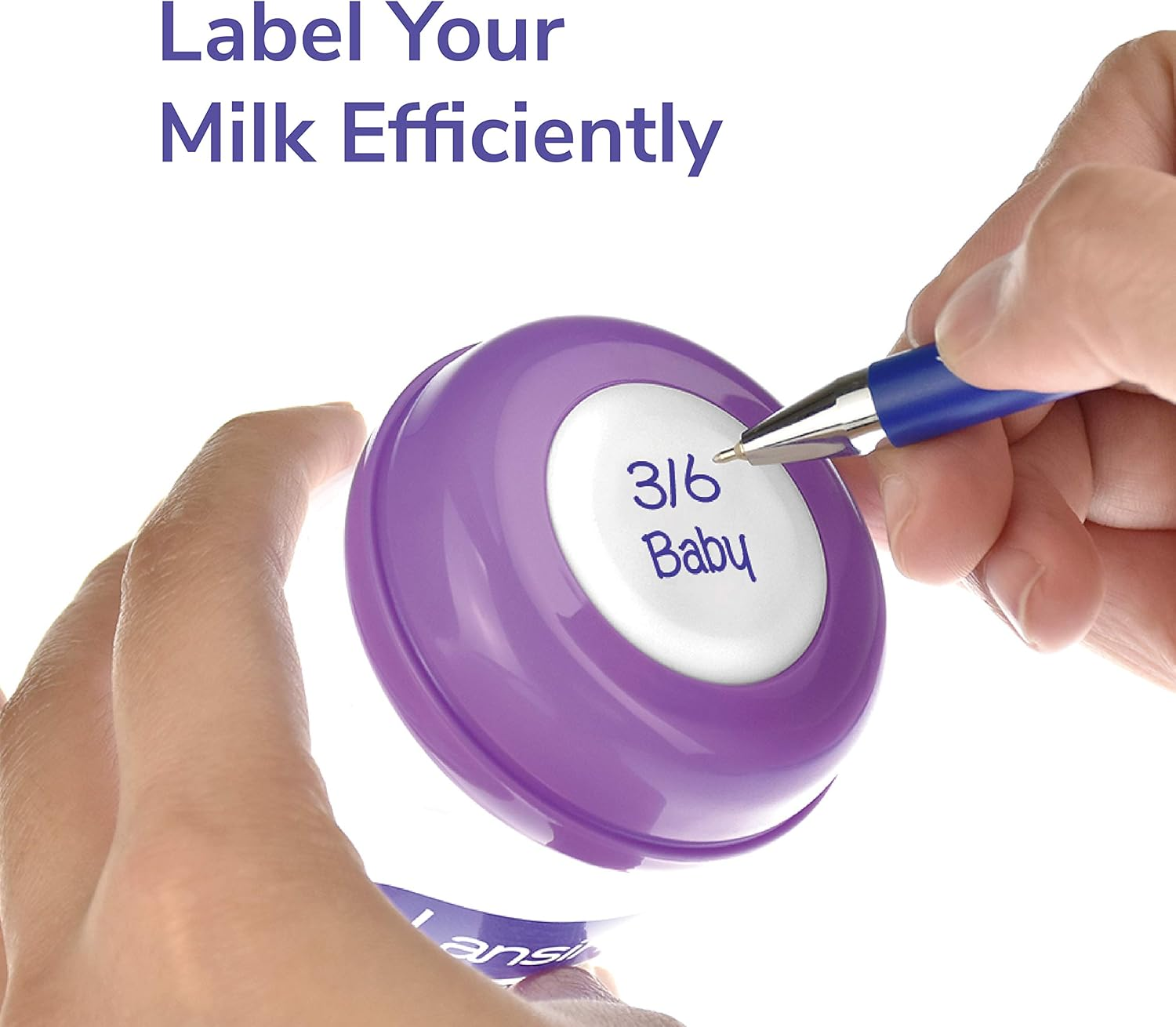 Maymom Bottle Dome Cap, Bottle Top, Sealing Disk Compatible with Lansinoh Bottle, Momma Bottles, Not Original Lansinoh Pump Parts, Signature Pro,Smartpump, Manual Breastpump - Dome Cap image number 7