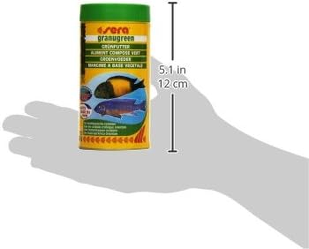 Sera Tropical Vegetable Granules Fish Food, 135G