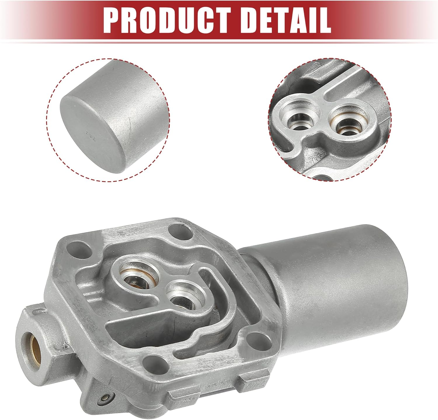 ACROPIX Transmission Shift Solenoid Replacement Fit for Honda Accord - Pack of 1 Silver Tone Black image number 5