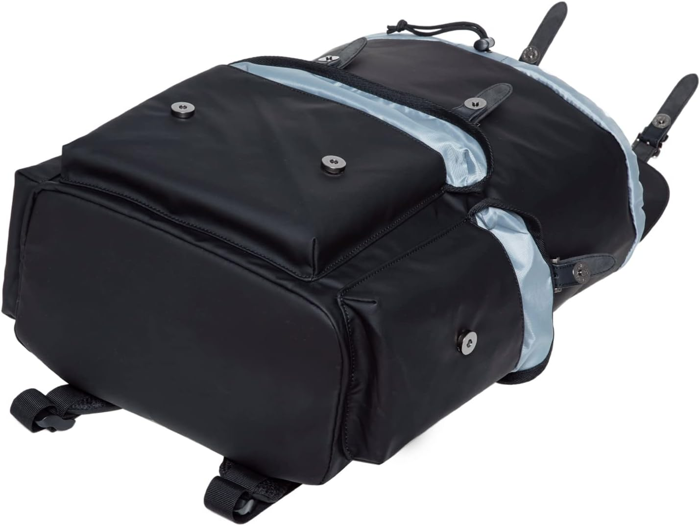 KAUKKO Beautiful and Sophisticated Backpack with Laptop Compartment for 15 Inch School Uni 22L - 03-Leather Black image number 2