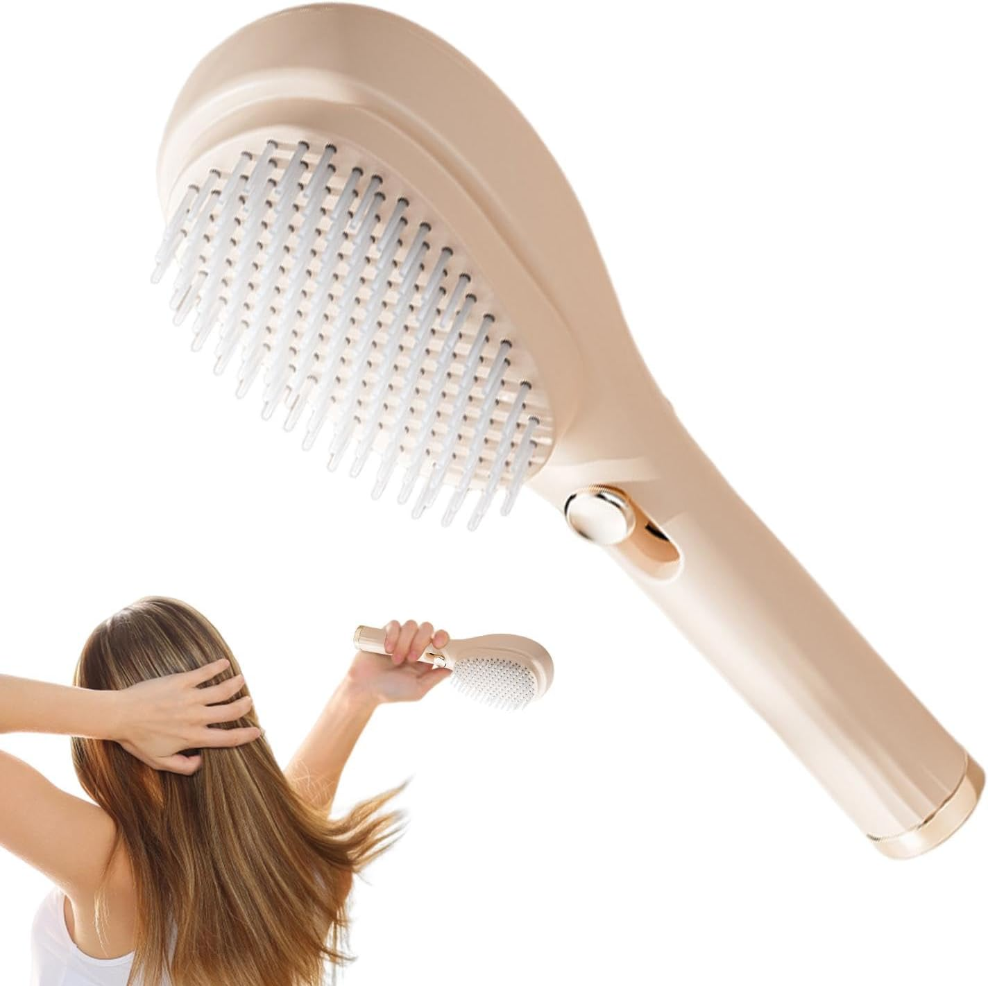 Detangling Hair Brush | Hair Detangler Brush | Detangler Comb for Hair | Hair Detangler for Kids, Curly Hair Detangling Brush, Thick Hair Detangler Brush, Gentle Scalp Brush, Gentle Scalp Brush