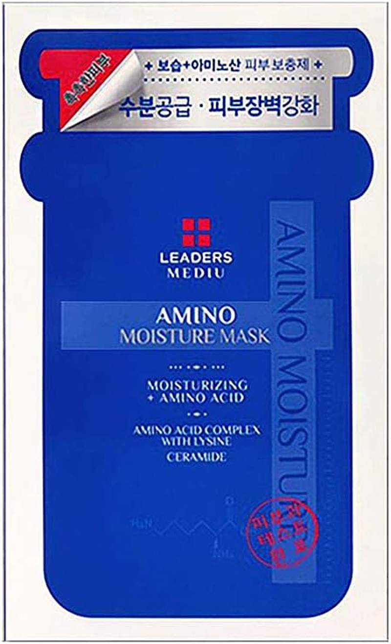LEADERS MEDIU AMINO MOISTURE MASK (10 Pack)