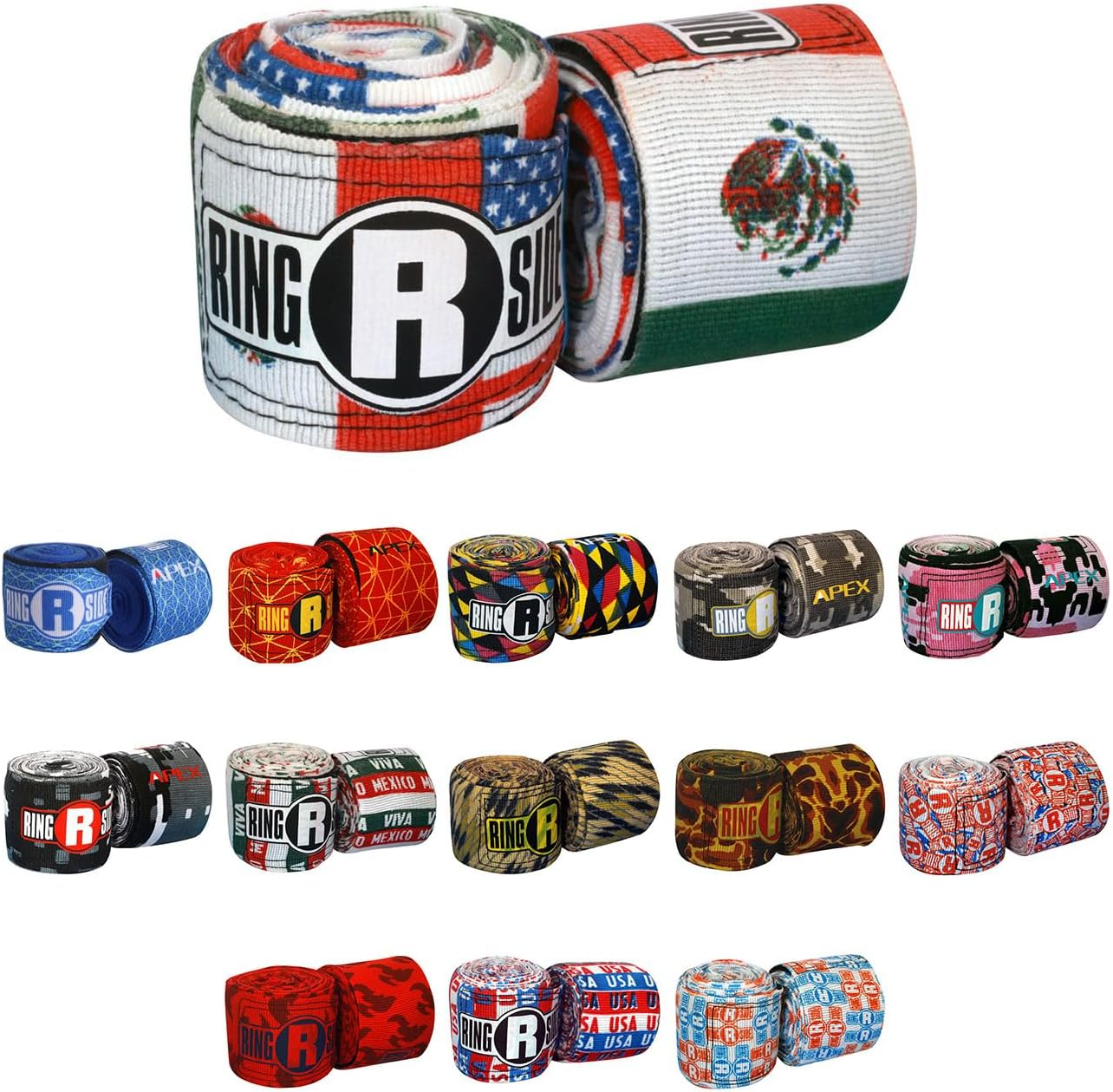 Ringside Apex Boxing Training Hand Wraps (Pair)