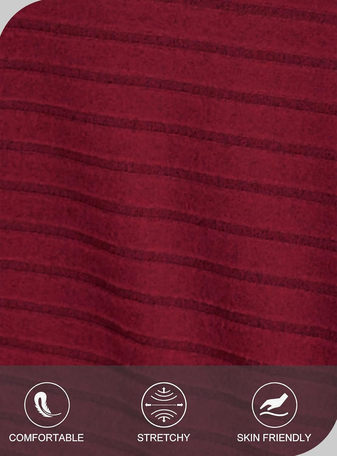 Women'S Maternity Sweater Dress Ribbed Knit Long Sleeve Maxi Bodycon Dress Pregnancy Outfits image number 7