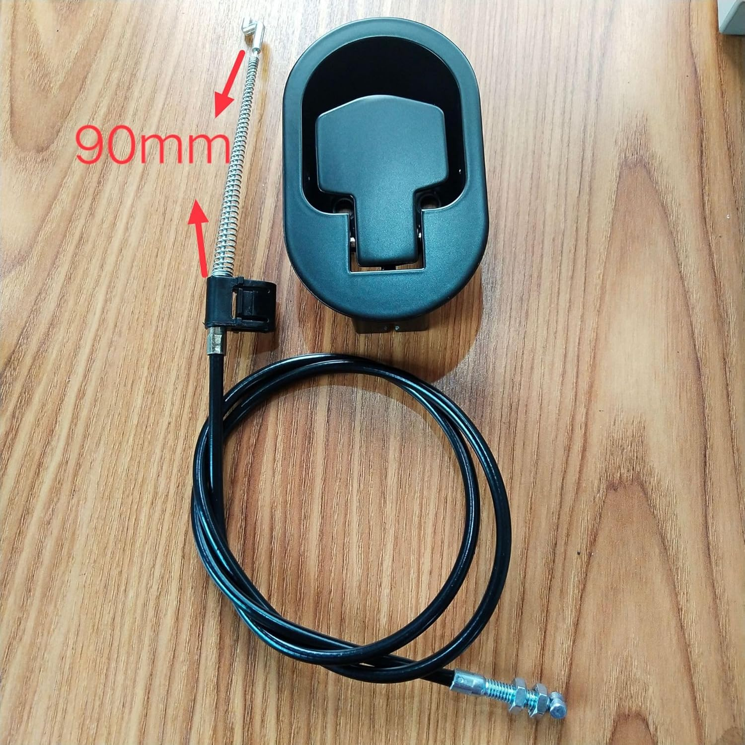 Metal Recliner Handle Replacement Parts with Cable, 1Pc Universal Sofa Chair Couch Release Lever Pull Handle, Plastic Sofa Chair Recliner Release Pull Handle Replacement Parts with Cable