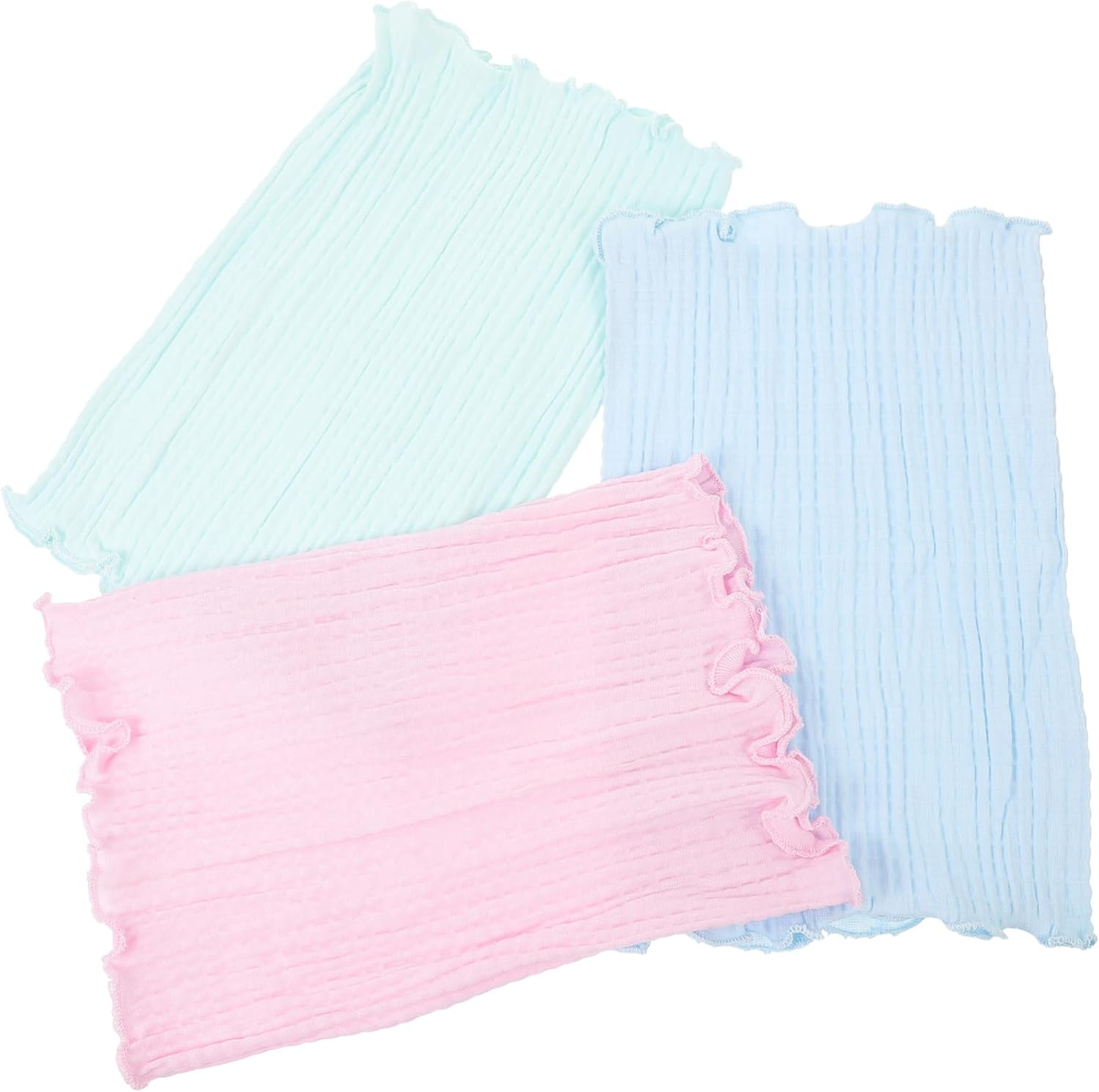 ERINGOGO 3Pcs Toddler and Infant Bellyband Protective Bands Breathable Elastic Warm Navel Belts for Newborns Multi-Color Baby Abdominal Wraps