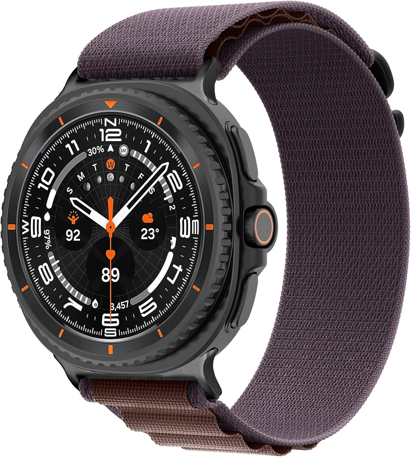 Trail/Alpine Loop Bands for Samsung Galaxy Watch 8 Band 40Mm 44Mm/8 Classic 46Mm Men Women,Rugged Nylon Fabric Sport Strap for Samsung Galaxy Watch 8 Band 44 Mm 40 Mm/8 Classic 46 Mm Wristband