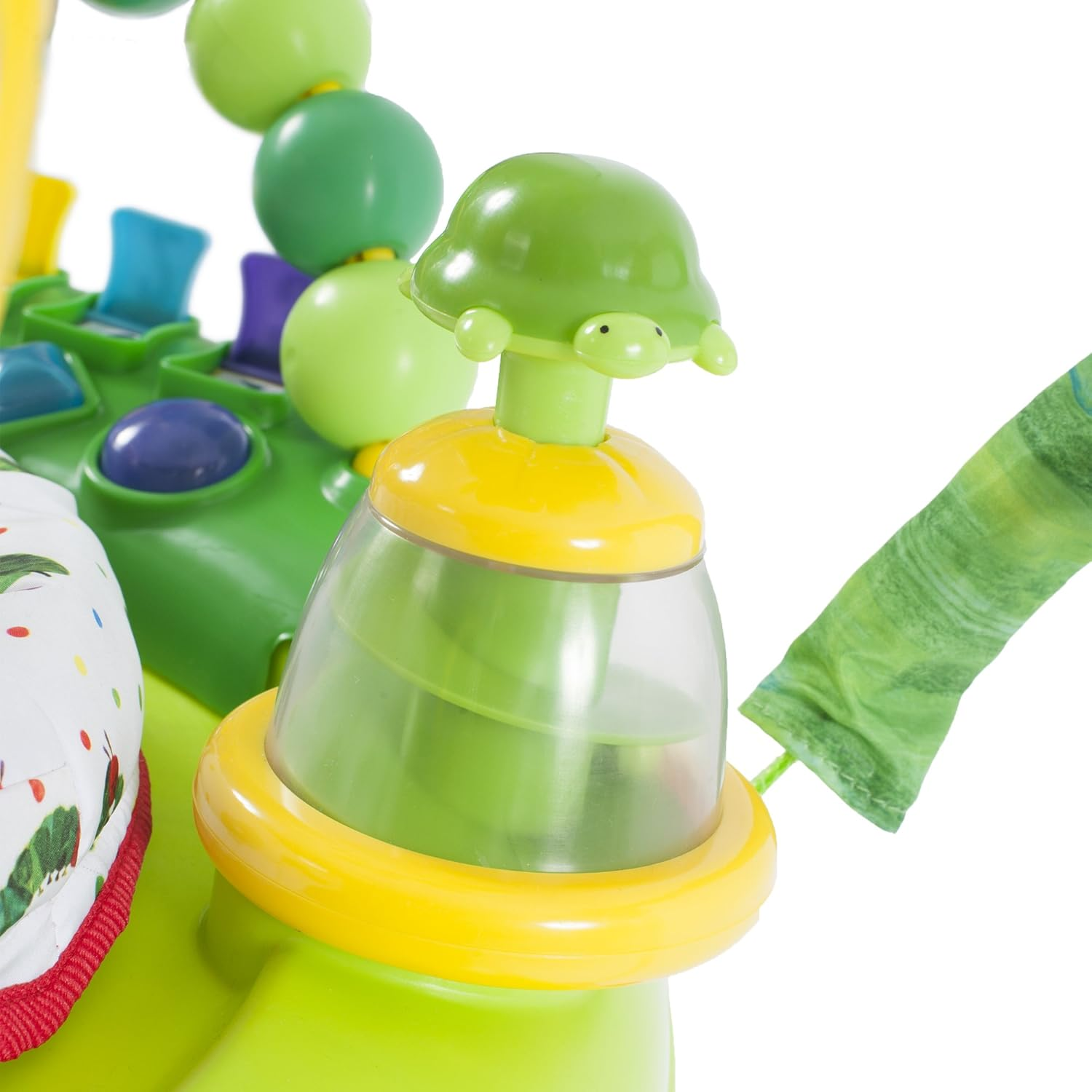 Creative Baby Hungry Caterpillar - Jumper for Baby with 10+ Activities Including Sensory Toys - JPMA Certified and Safe - 360 Spin, Adjustable Height image number 1