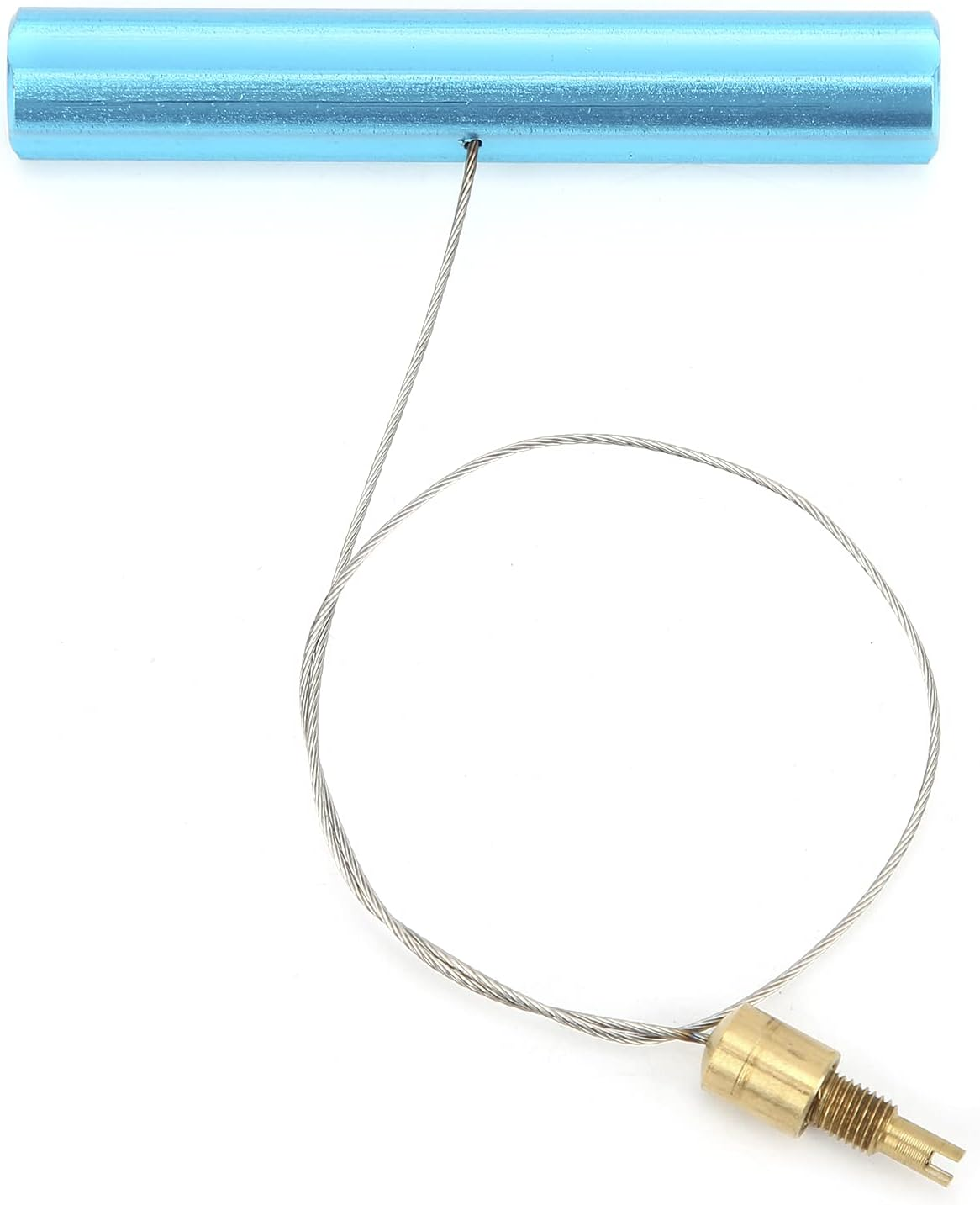 Motorcycle Air Valve Puller Tube Tire Stem Tool Blue 80X10Mm/3.1X0.4In Components image number 4