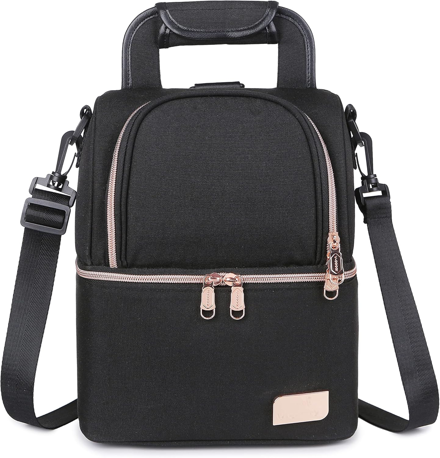 Meichoon Baby Bottle Cooler Bag Waterproof Breast Milk Freezer Baby Food Insulation Maternity Backpack Double Layer Fresh Keeping Travel Handbag for Nursing Mom Daycare