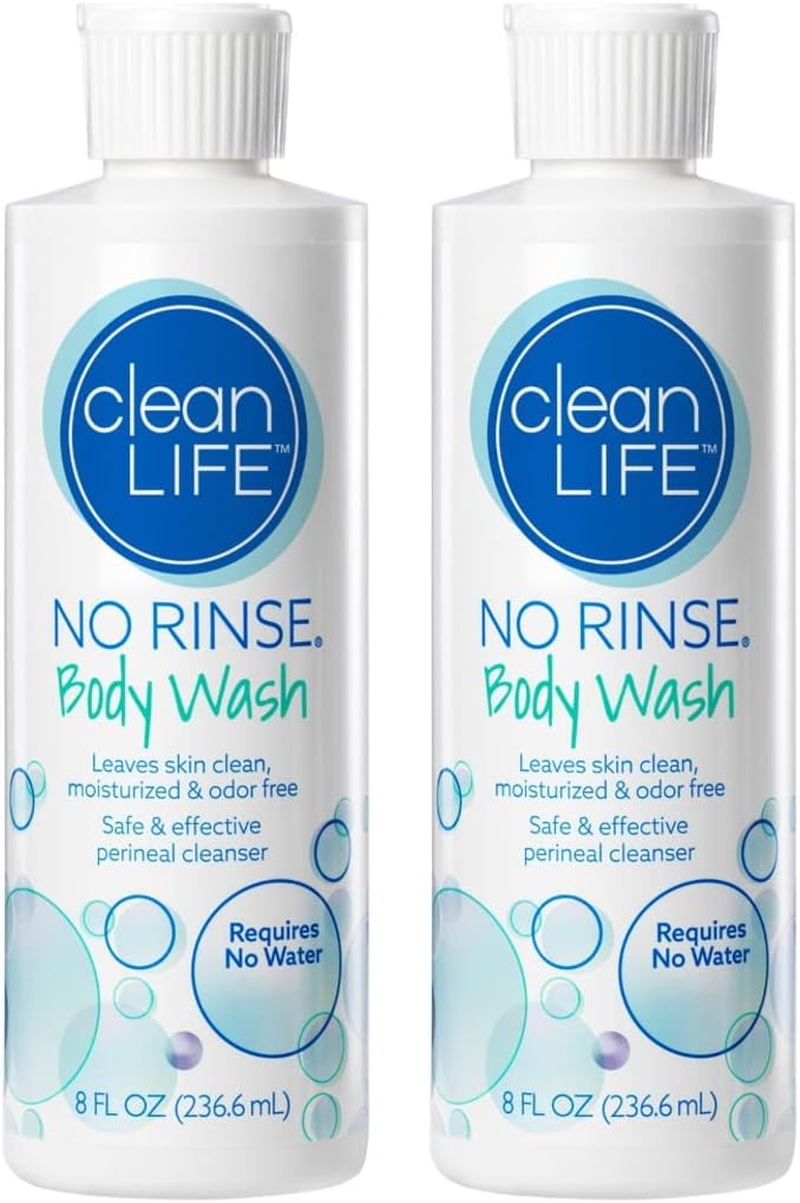 No Rinse Body Wash (2 Bottles), 8FL Bottles image number 4
