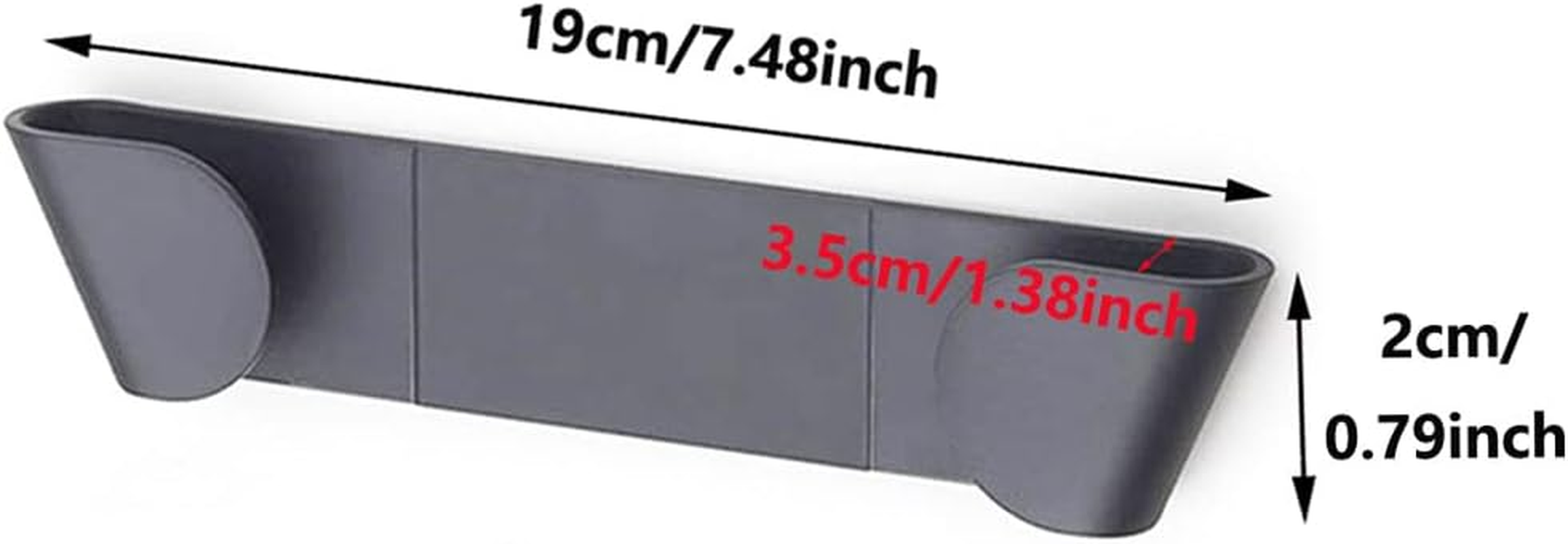 Tooloflife Pot Lid Racks Wall Mount Pan Lid Holder Punch-Free Black Pot Lid Storage Organizer Hanging Pan Cover Organizer Plastic Cutting Board Storage for Home Kitchen(4Pack) image number 4