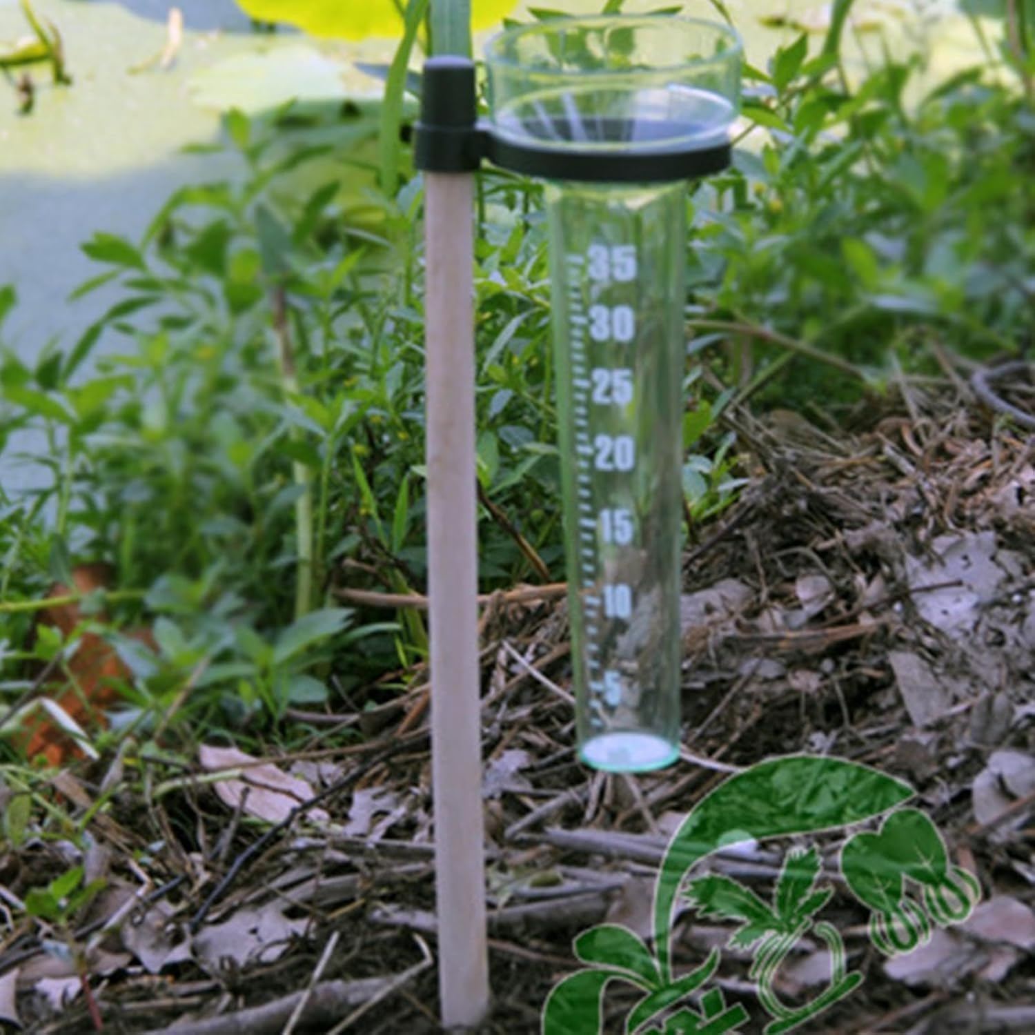 Limcryspp 3Pieces Outdoor Rain Gauge - Rain Gauge | Rain Gauge Device, Rain Gauge Device Suitable for Yard and Large Digital Scale Garden, Deck, Lawn, Landscape, Etc