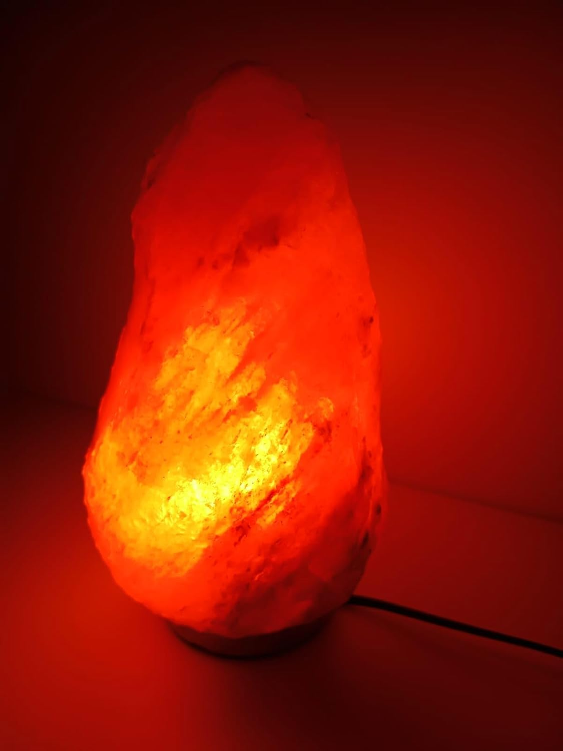 Premium Himalayan Crystal Salt Lamp 100% Authentic, Handcrafted from the Foothills of the Himalayas Beautifully Hand Craft Comes with Complete Electric Fitting &ndash; Quality Guaranteed