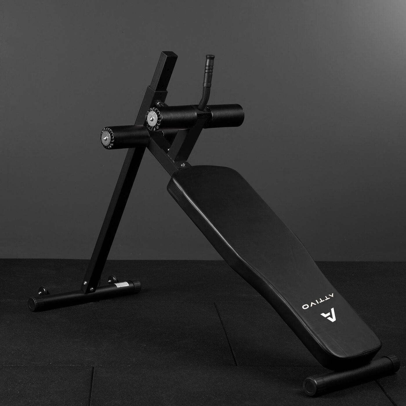 ATTIVO Sit up Bench for Core Workouts and Decline Bench Press. Adjustable Weight Bench image number 2