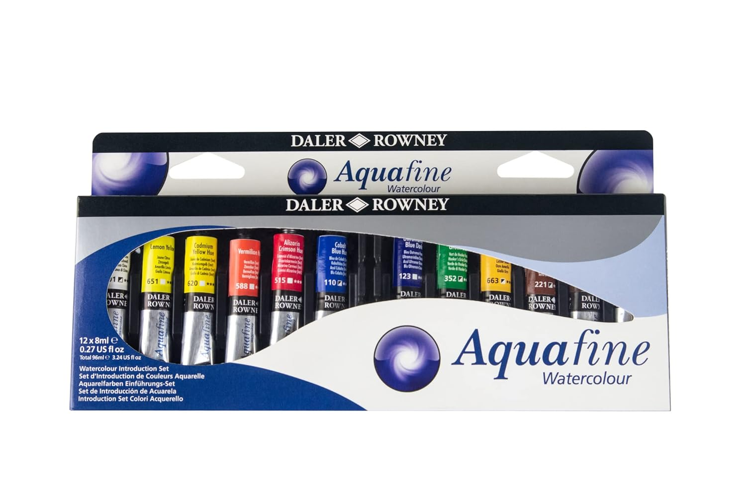 Daler Rowney Aquafine Watercolor Introduction Set, 8 Ml (12 Pieces) image number 6