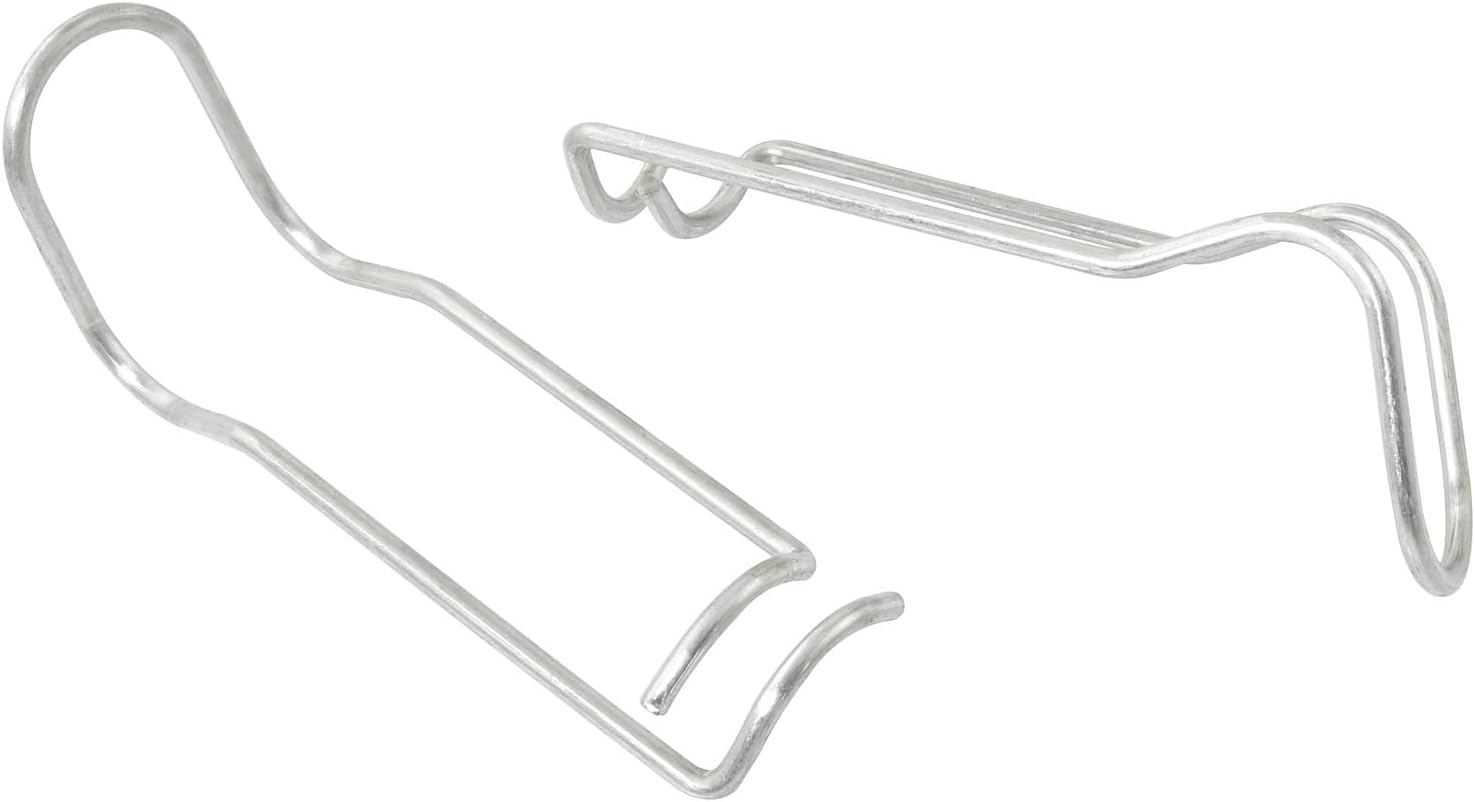 TAODAN 20PCS 11Mm Climbing Pipe Support Fixing Tool Pipe Support Clamp Vegetable Trellis Wire Clip Plant Cages Steel Buckle Fixing Clamp Plant Cages Connector for Garden Greenhouse Plants image number 2