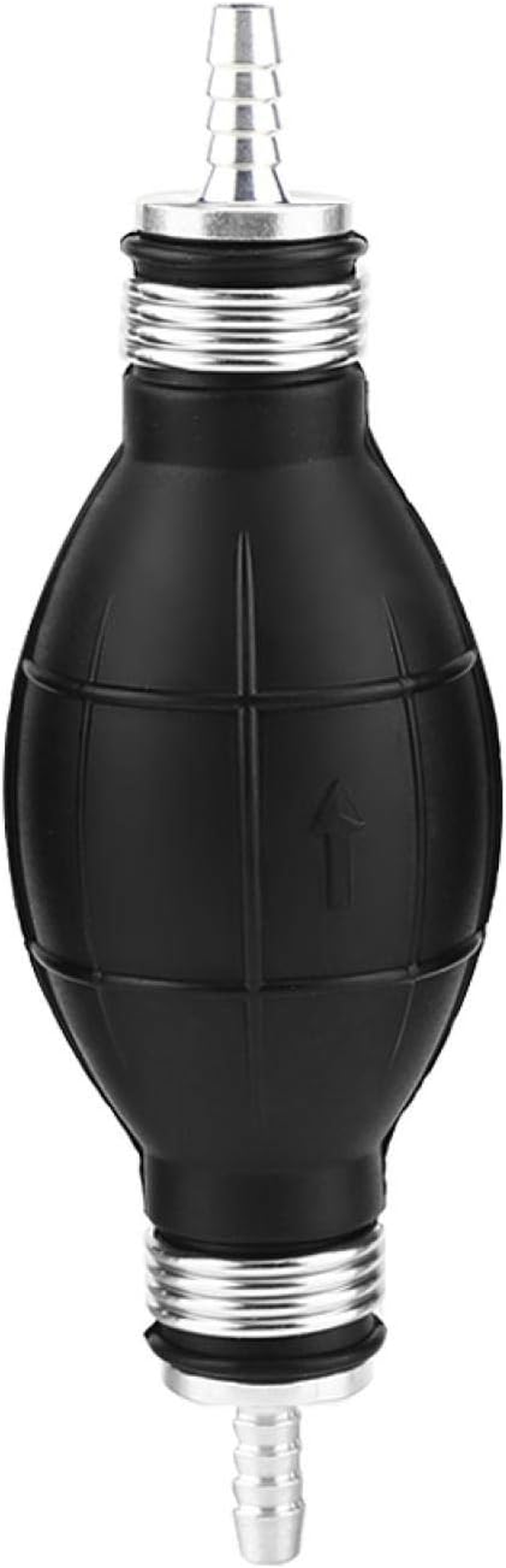 Hand Primer Bulb, Fuel Pump, Fuel Pump with One Way Valve for Cars Motorcycles(6Mm)