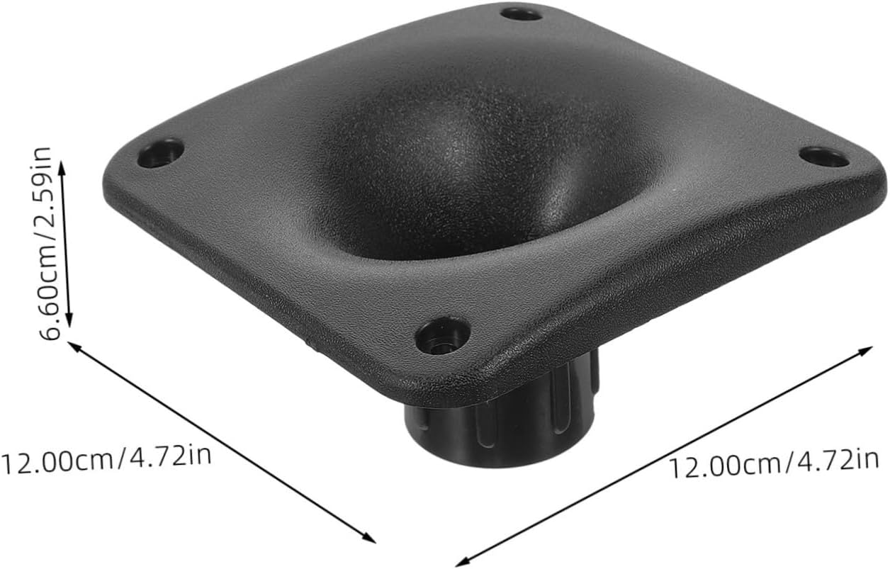 Parliky 120X120Mm Black Horn Tweeter Speaker Audio Loudspeaker for Stage Performance Outdoor Portable Horn Speaker with Screwed Mount Professional Performance Audio Accessory image number 6