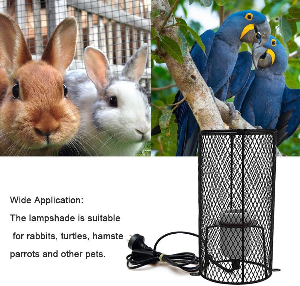 Tootoo Reptile Ceramic Heat Lamp Bulb Holder with Switch &ndash; Heat Light Fixture for Snake, Lizard, Chicken Brooder, and Reptile Cage image number 1