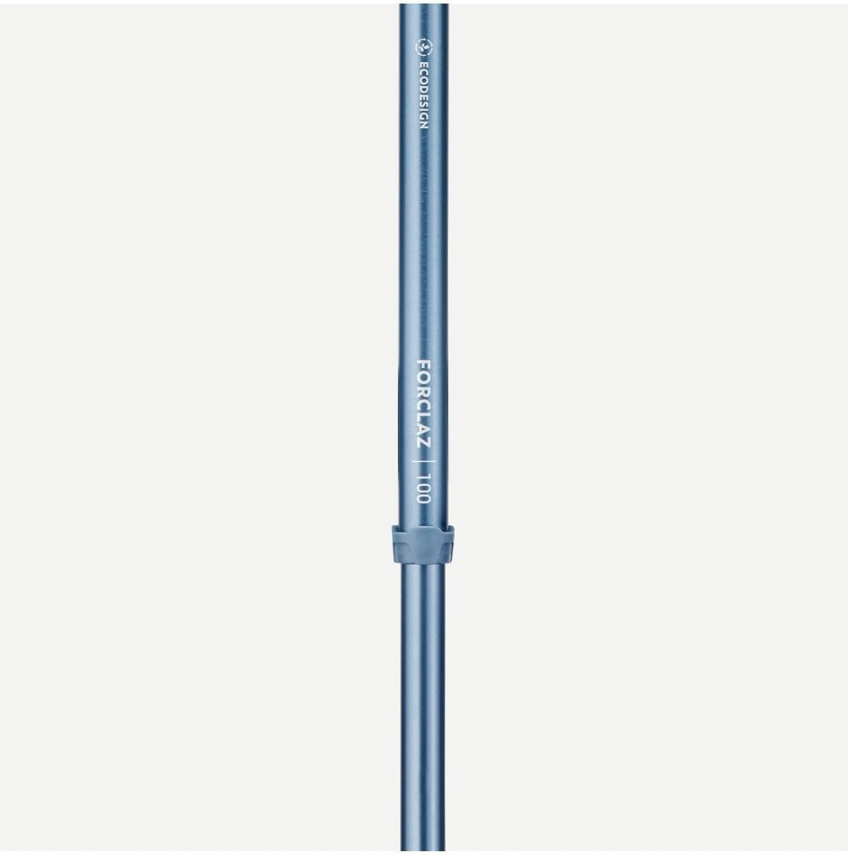 Forclaz Decathlon Hike 100 X1 Adjustable Hiking Pole, One Size, Blue Grey