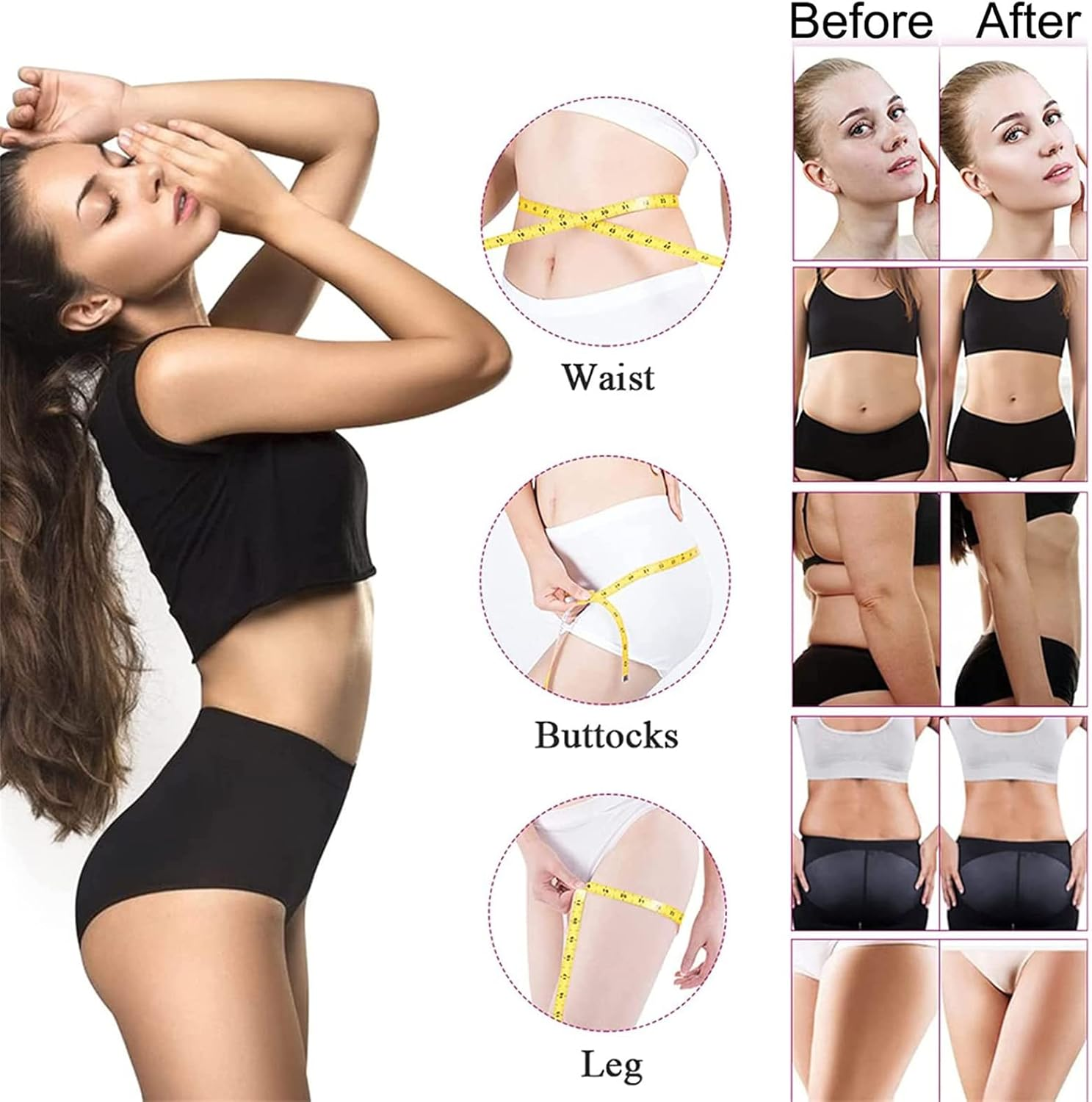 40K Cellulite Removal Machine, 6 in 1 Body Sculpting Machine, Multifunction Skin Care Beauty Machine for Beauty Salon, Spa, Home Use image number 3