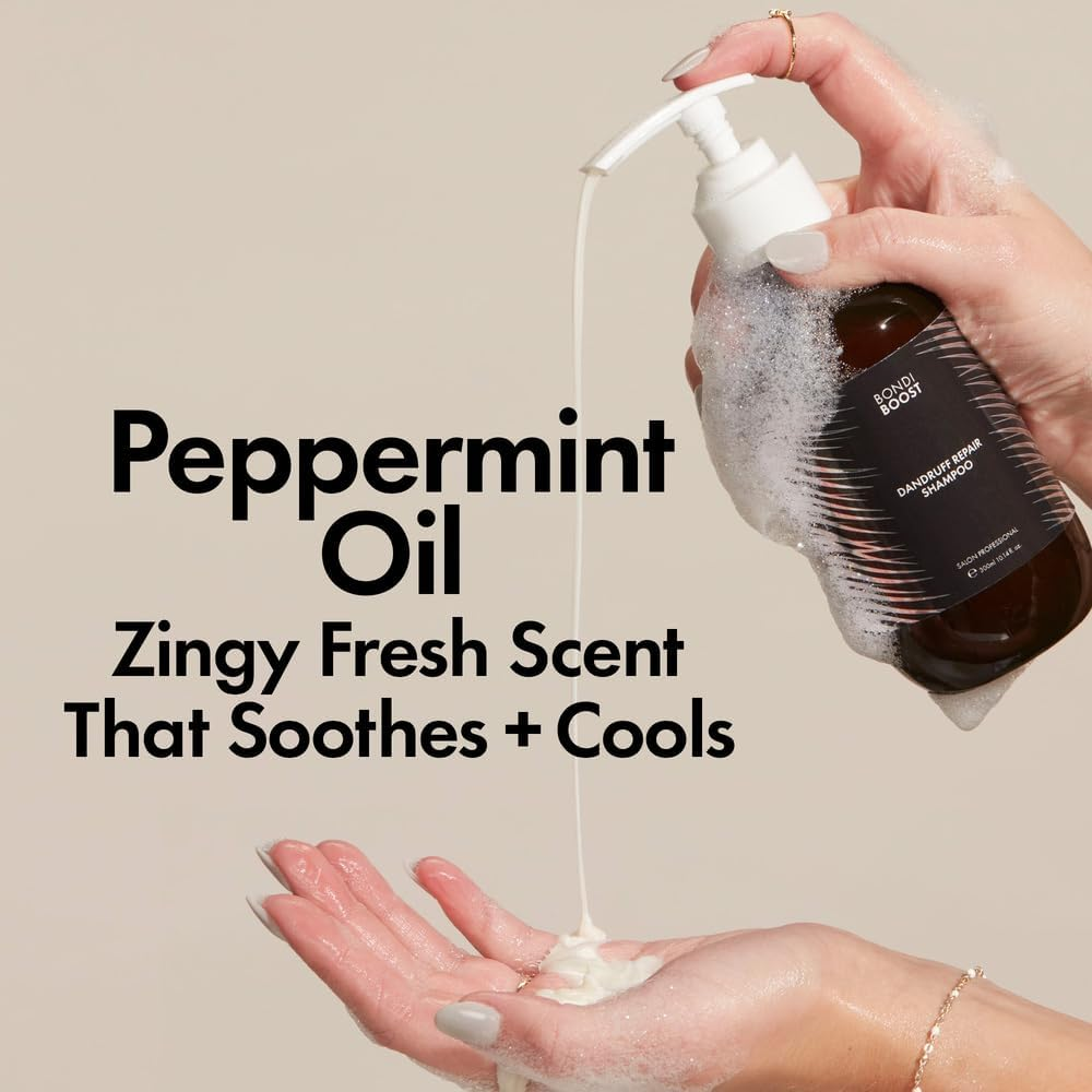 BONDIBOOST Anti-Dandruff Repair Shampoo: Soothe and Revitalize Your Scalp - Relief for Itchy, Flaky, and Irritated Scalp, Promotes Healthy Hair and Long-Lasting Comfort