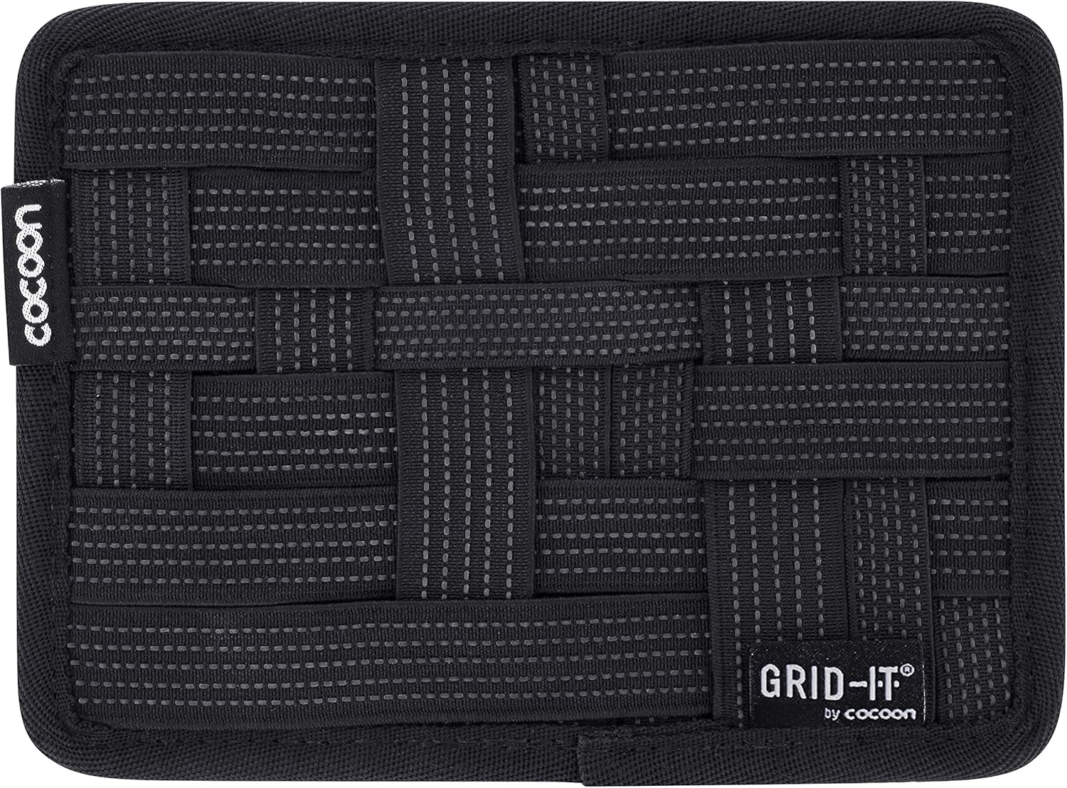 Cocoon CPG4BK GRID-IT!&reg; Organizer Xsmall 7" X 5" (Black) image number 1