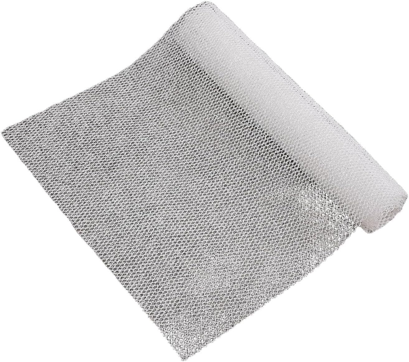 Eigell Nylon Net Bath Washcloth Gentle Exfoliating Easy Maintenance Quick Drying Deep Cleaning for Men, Women Body Scrubber, Beige - Blue image number 2