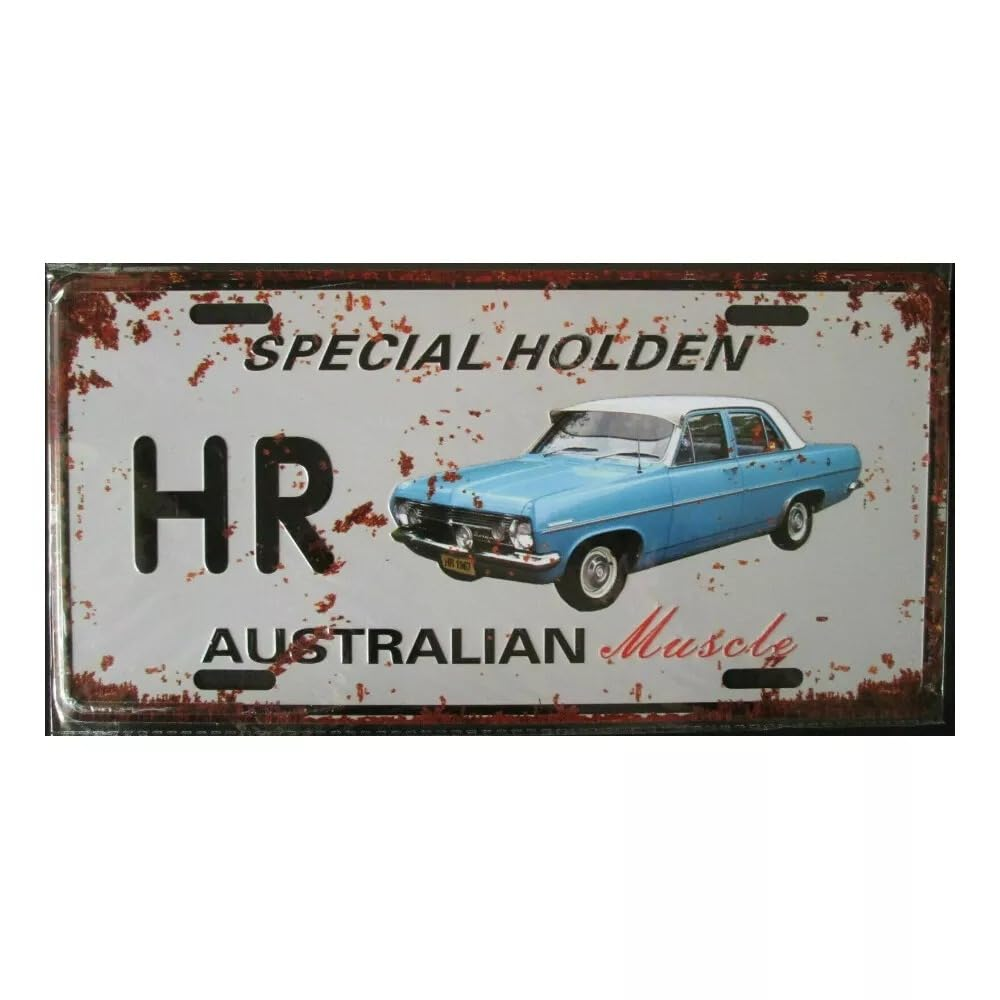 Tootoo Aussie Muscle Car License Sign - Tin, 30Cm X 15Cm, Wall Mount, Vintage Car Style image number 6