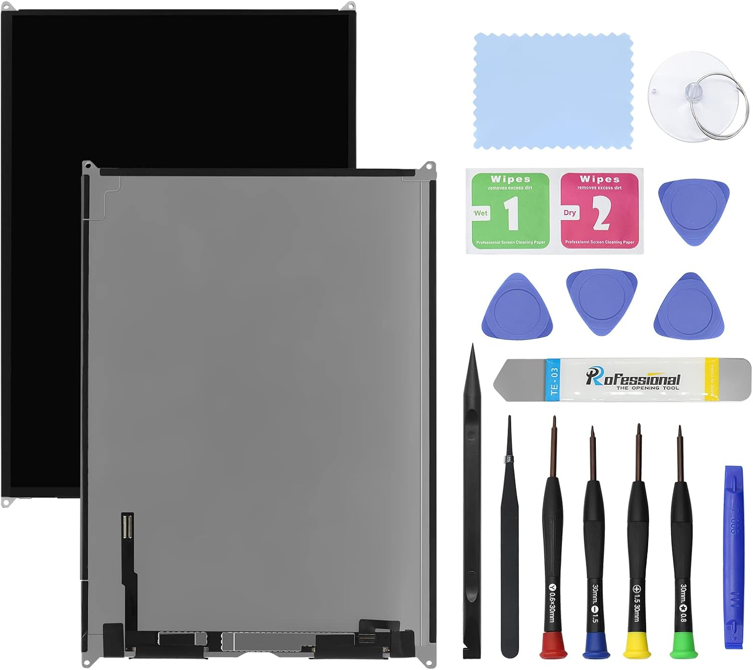 HOYRTDE 10.2" Screen Replacement for Ipad 7Th/8Th Gen A2197 A2198 A2200 A2270 A2428 A2429 A2430 LCD Display Screen Panel Assembly Replacement Part with Tools