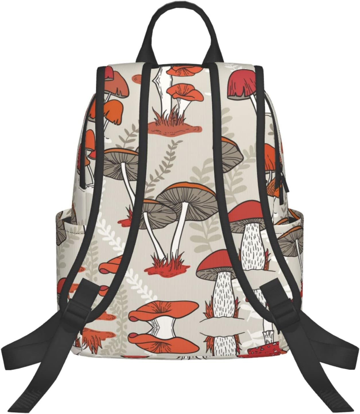 Obabo Black White Cow Light Leisure Backpack,Laptop Backpack,Travel Bags,Multi-Purpose Backpack,Unisex,Portable,Comfort