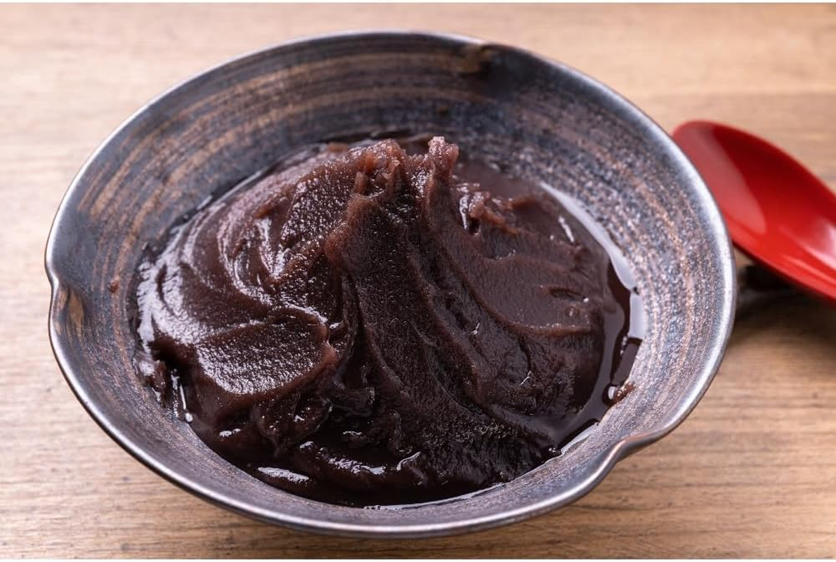 Golden Choice Sweetened Red Bean Paste Tsubu an | Traditional Asian Snack Filling for Pastries, Cookies, and Desserts | 500G image number 2