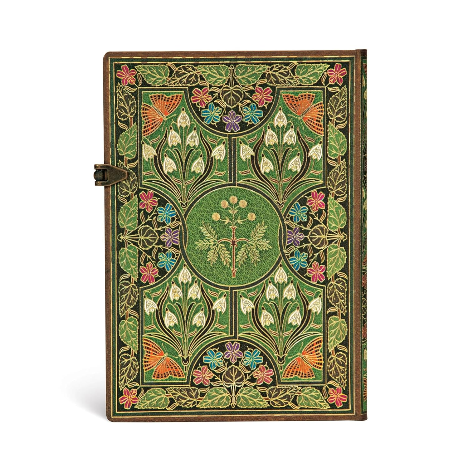 Poetry in Bloom Midi Lined Journal (Clasp Closure) image number 4