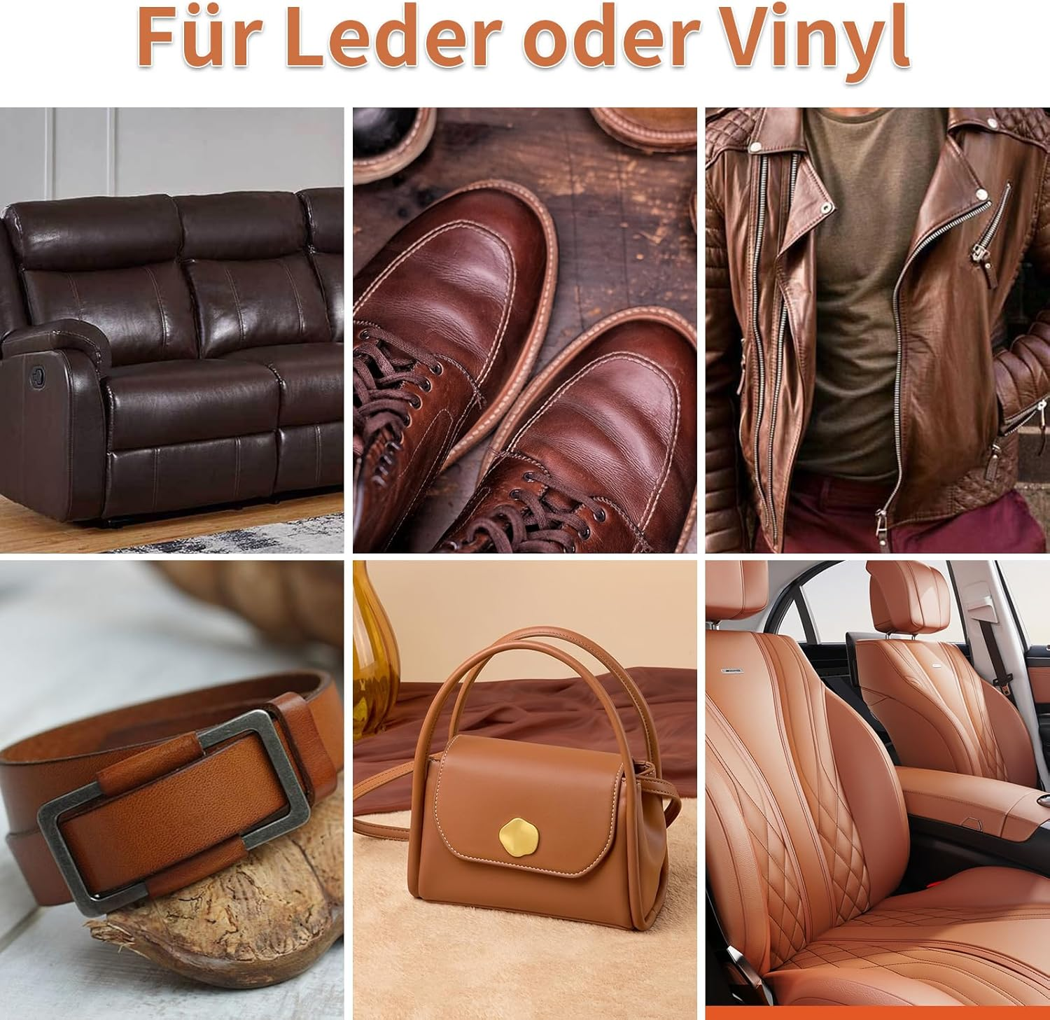 Laxmorph Leather Repair Kit Red, 250 Ml Liquid Leather Care for Leather Couch, Leather Paint, Faux Leather Repair Kit for Repairing Sofas, Vinyl Furniture, Car Seat, Saddle for Fading and Scratches